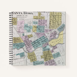 Santa Rosa, California 5 Notebook