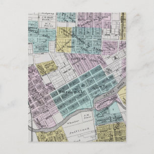 Santa Rosa, California 5 Postcard