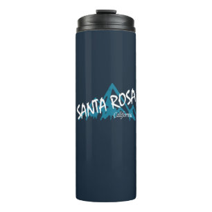 Santa Rosa California Mountains Thermal Tumbler