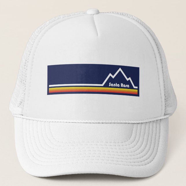 Santa Rosa California Trucker Hat (Front)