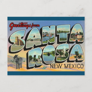 Santa Rosa  New Mexico Postcard