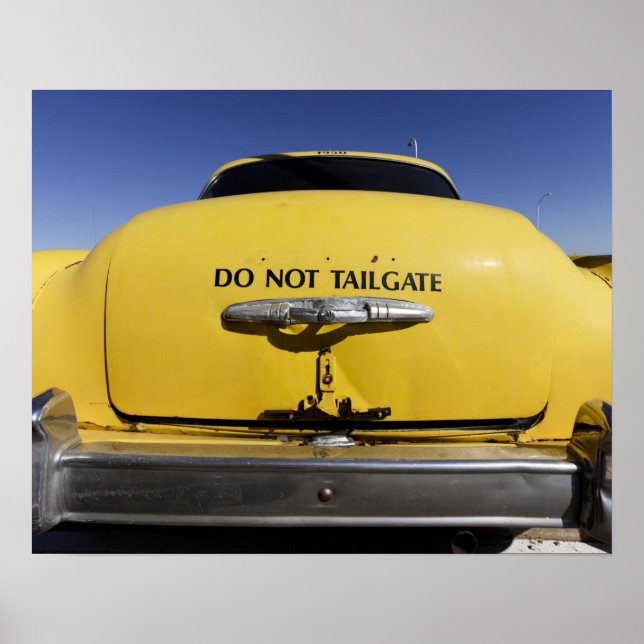 Santa Rosa, New Mexico,United States. Old Yello 2 Poster (Front)