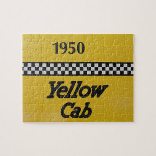 Santa Rosa, New Mexico,United States. Old Yello Jigsaw Puzzle