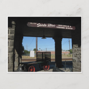 Santa Rosa Visitors Bureau Postcard