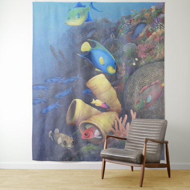 Santa Rosa Wall 1 Fine Art Tapestry (In Situ)