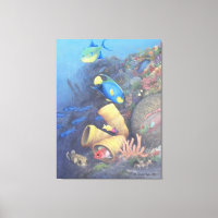 Santa Rosa Wall 1 Fine Art Wrapped Canvas Print