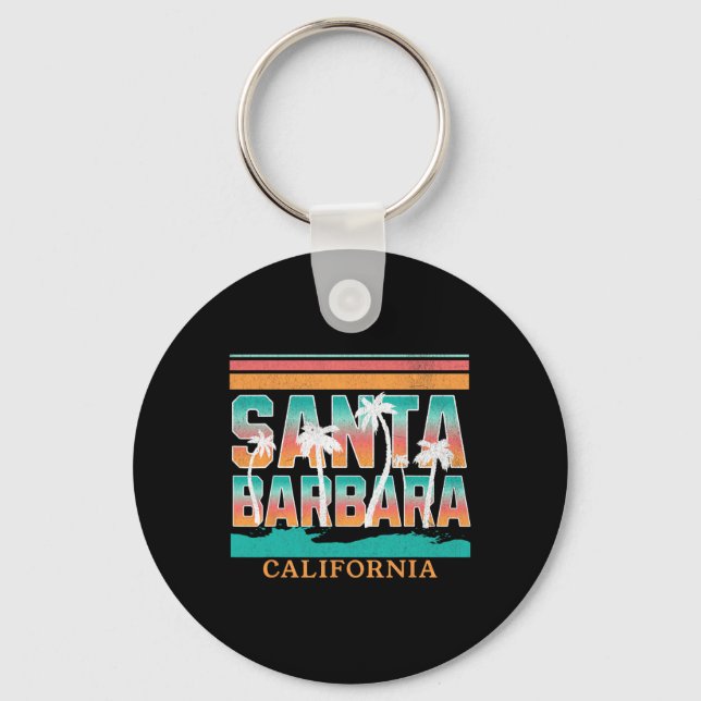 Santa Rra _1  Key Ring (Front)
