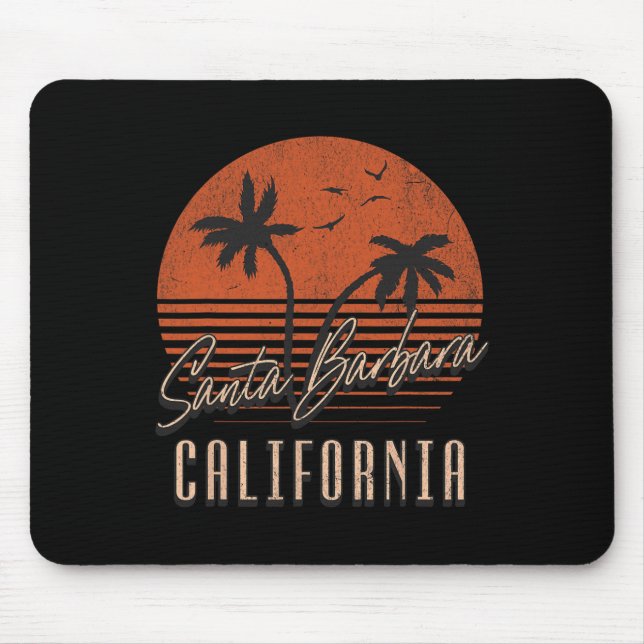 Santa Rra _3  Mouse Mat (Front)