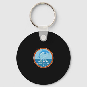 Santa Rra California Dolphin Ca Vacation Souvenir Key Ring