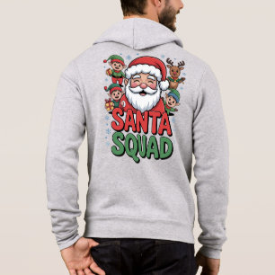 Santa’s Bad Influence (Funny Santa Squad) Hoodie