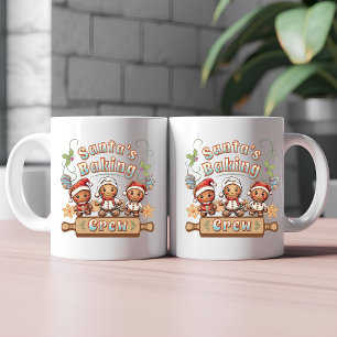 Santa’s Baking Crew Christmas Cookies Coffee Mug