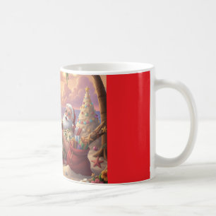 Santa’s Chill Vibes – Christmas on the Beach Coffee Mug
