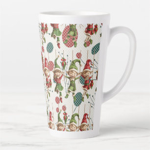 Santa’s Christmas Elf Latte Mug