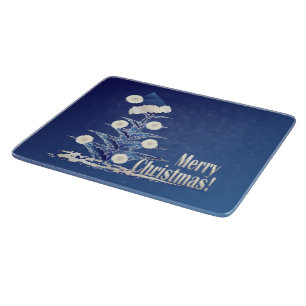 Santa s Christmas tree Cutting Board