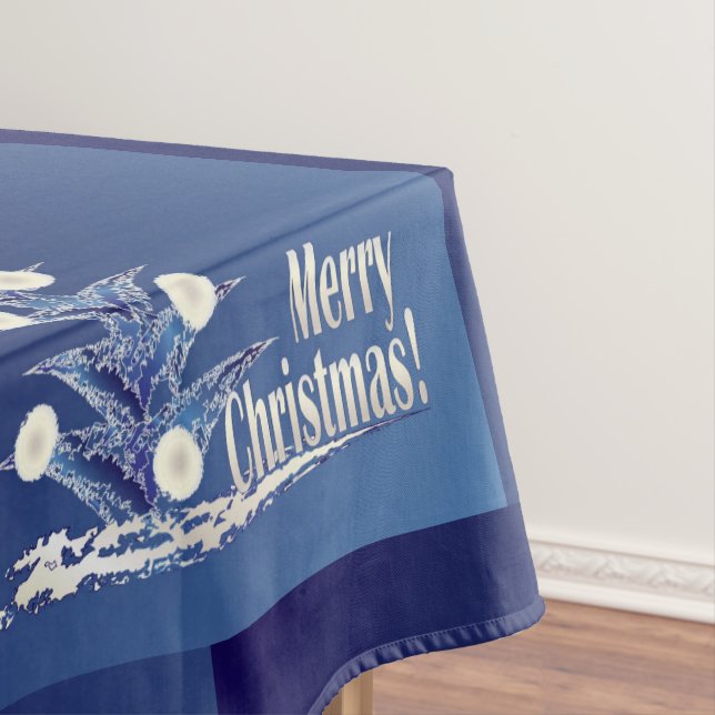 Santa s Christmas tree Tablecloth (In Situ)