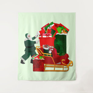 Santa’s Dilemma Tapestry
