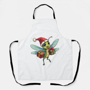 Santa’s Dragonfly Helper Apron