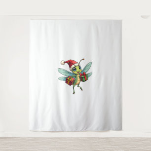 Santa’s Dragonfly Helper Tapestry