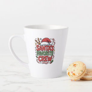 Santa’s Favorite Crew Latte Mug
