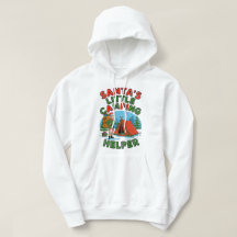 Santa’s Little Camping Helper Christmas Elf Design
