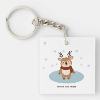 Santa’s Little Helper Key Ring