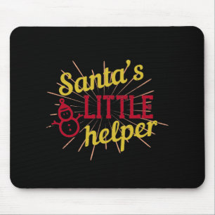 Santa’s Little Helper Mouse Mat