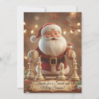 Santa’s Next Move – Funny Chess Christmas Thank Yo