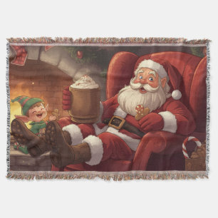 Santa’s Snuggle Time: Christmas Santa Blanket