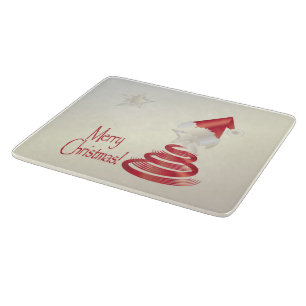 Santa s Tree Cutting Board
