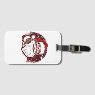 Santa saw my search history we are doomed luggage tag