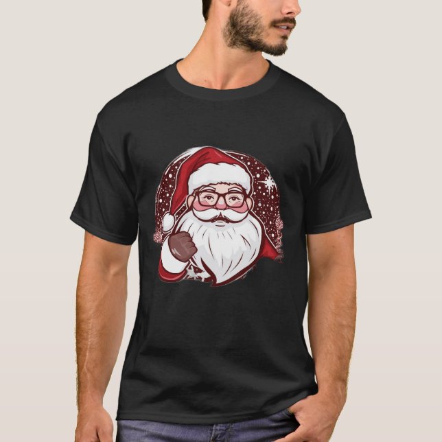 Santa saw my search history we are doomed T-Shirt (Front)