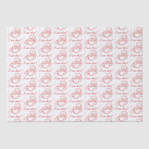 Santa Saw That! Tissue Paper