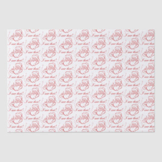 Santa Saw That! Tissue Paper