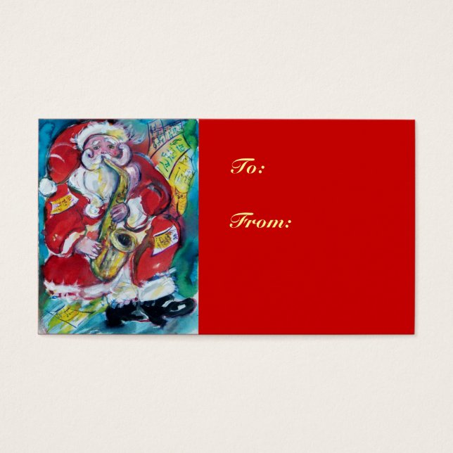 SANTA & SAX, CHRISTMAS PARTY (Front)