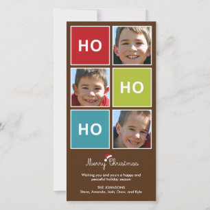 Santa Says - Christmas Photo Card