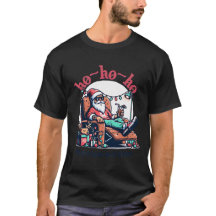 Santa says ho-ho-ho