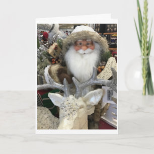 SANTA SAYS "MERRY CHRISTMAS" TO YOU CARD