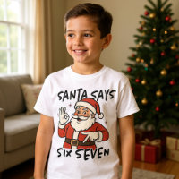 Santa Says Six Seven 67 Funny Christmas Meme