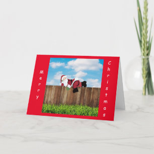 SANTA SAYS TIME TO CELEBRATE CHRISTMAS CARD
