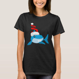 Santa Shark Christmas dogfish Sharkmas T-Shirt