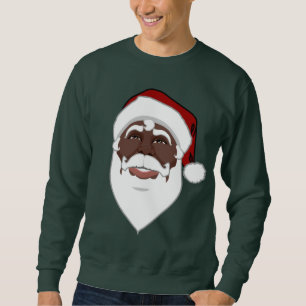Santa Shirt African American Santa Sweatshirts