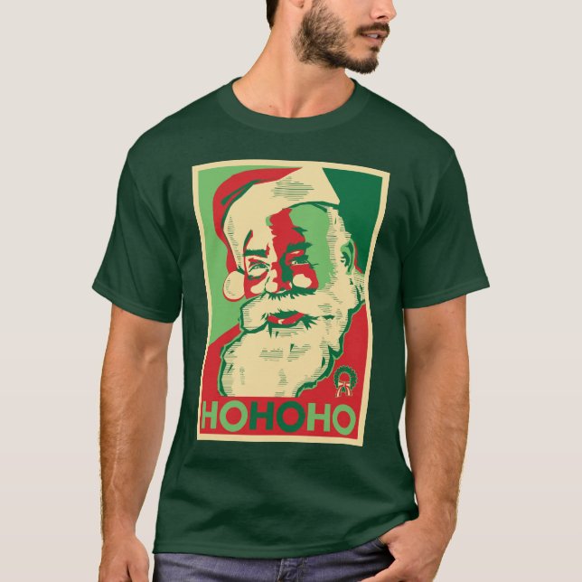 Santa Shirt - HoHoHo (Front)