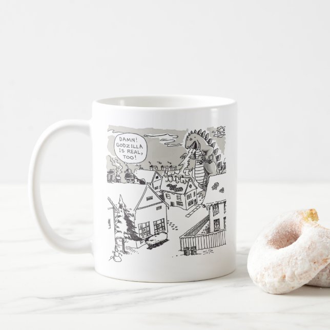 Santa Shock mug (With Donut)