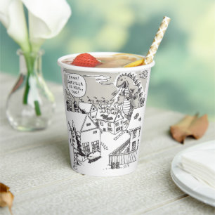 Santa Shock paper cups