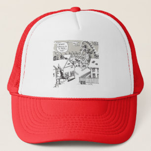 Santa Shock trucker hat