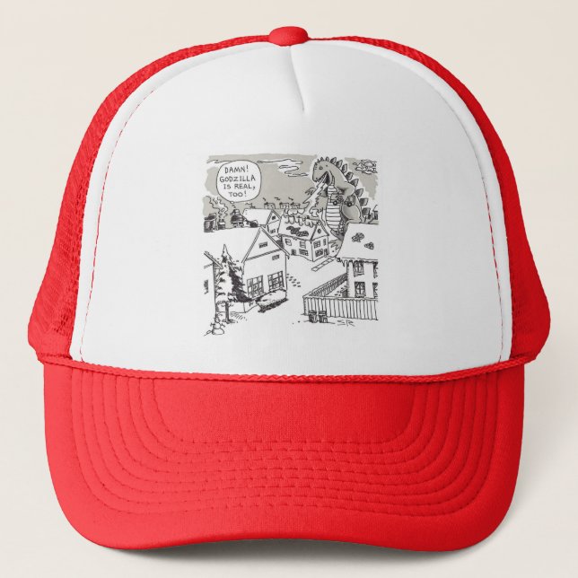 Santa Shock trucker hat (Front)