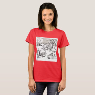 Santa Shock women red T-shirt