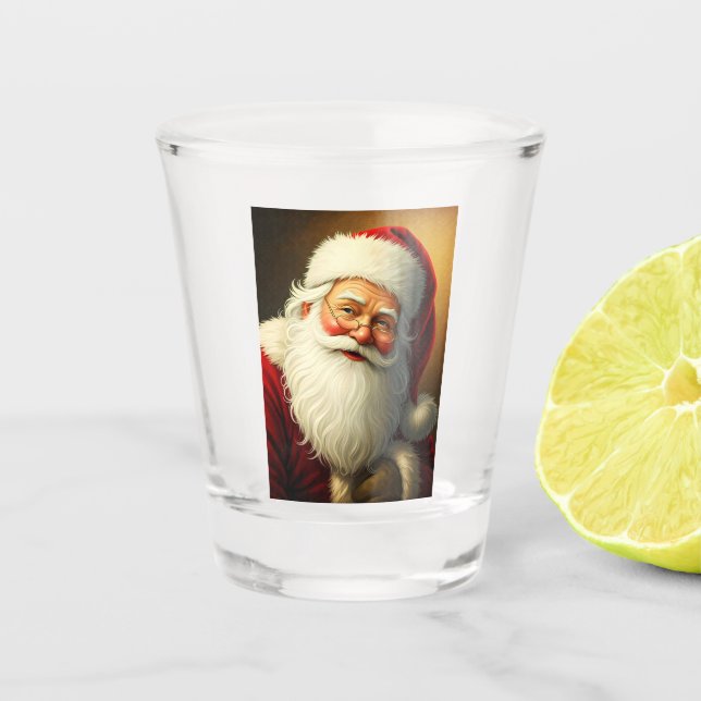 Santa Shot Glass (Front)