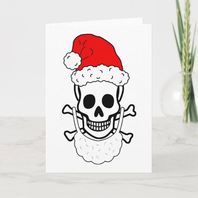 Santa Skull Cards (Front)