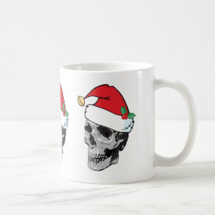 Santa Skull Christmas Mug